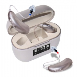 Hearing aid sound amplifier