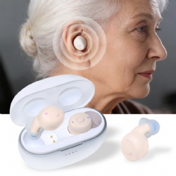 Emaiyoi OTC Hearing Aid for Seniors & Adults with Hearing Loss - APP  fitting, 32-Channel WDRC Voice Processing , Adaptive Feedback Cancellation , Premium Comfort Design and Nearly Invisible